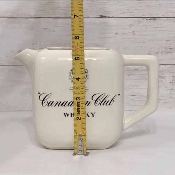 Vintage Canadian Club Whiskey Pitcher - Picture 6 of 8